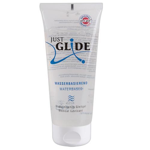 Just Glide Vandens pagrindo lubrikantas, 200 ml