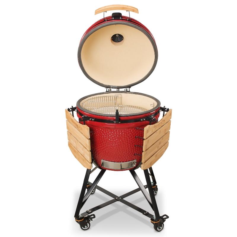 Kepsninė KAMADO BONO GRANDE 59cm su 6 priedais raudona