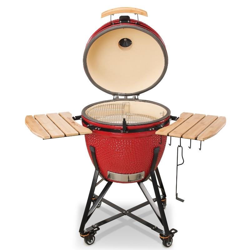 Kepsninė KAMADO BONO GRANDE 59cm su 6 priedais raudona