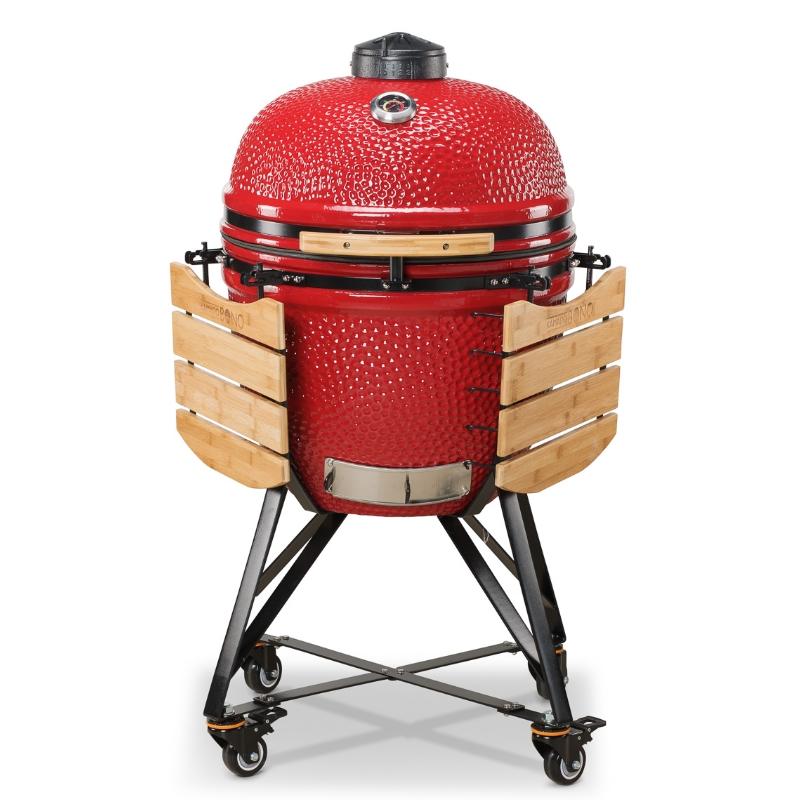 Kepsninė KAMADO BONO GRANDE 59cm su 6 priedais raudona