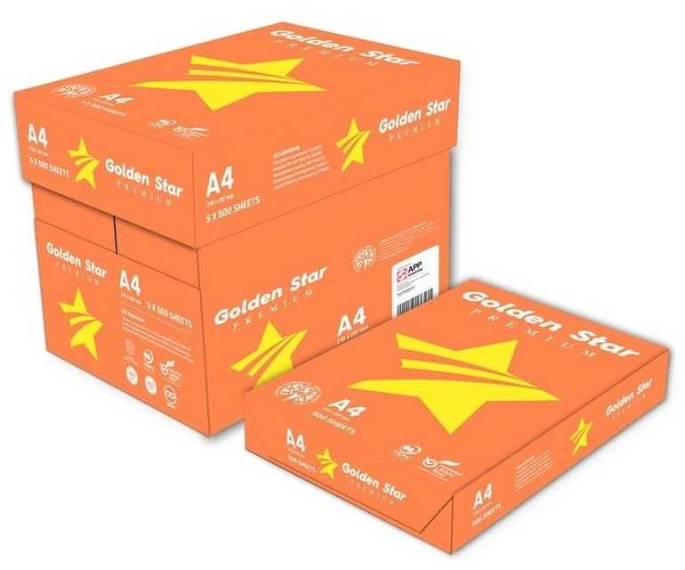 Biuro kopijavimo popierius GOLDEN STAR Premium, A4, 80gsm, 500 lapų