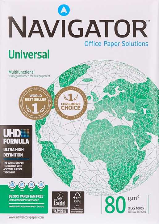 Navigator Popierius A4, 80 g/m2, 500 lapų