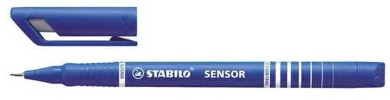Stabilo Mėlyna Rašiklis SENSOR F mėlynas 0.3mm.