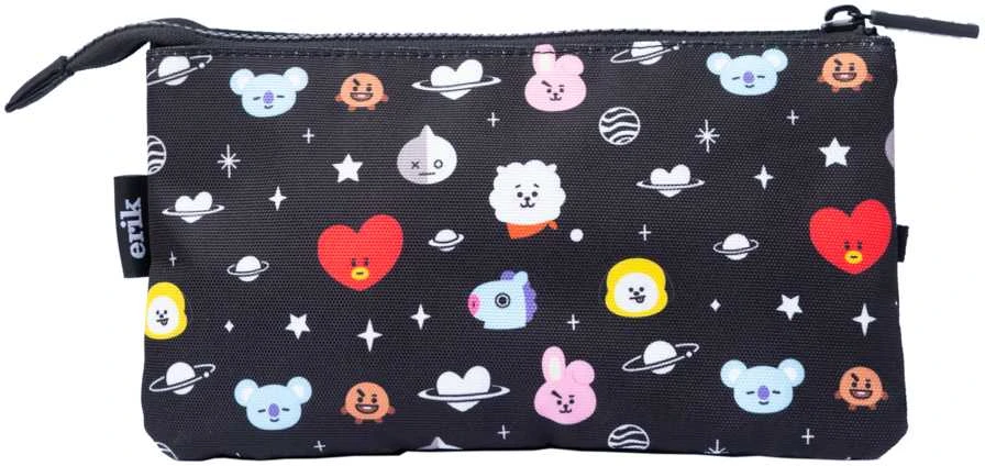 ERIK BT21 Cool Collection trijų skyrių penalas