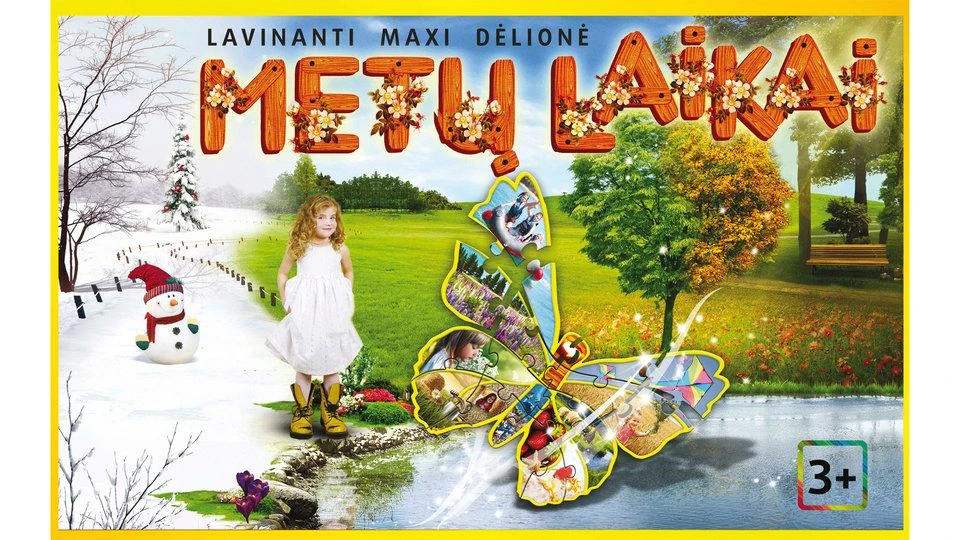 Lavinanti dėlionė Metų laikai, 60174