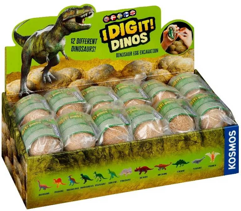 Piatnik Detalės DIG lt! DINOS 5+