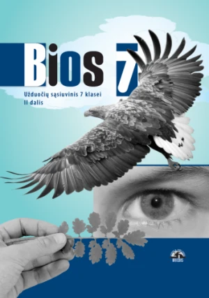 KNYGA Briedis Bios 7. Biologijos užduočių sąsiuvinis 7 klasei, 2 dalis