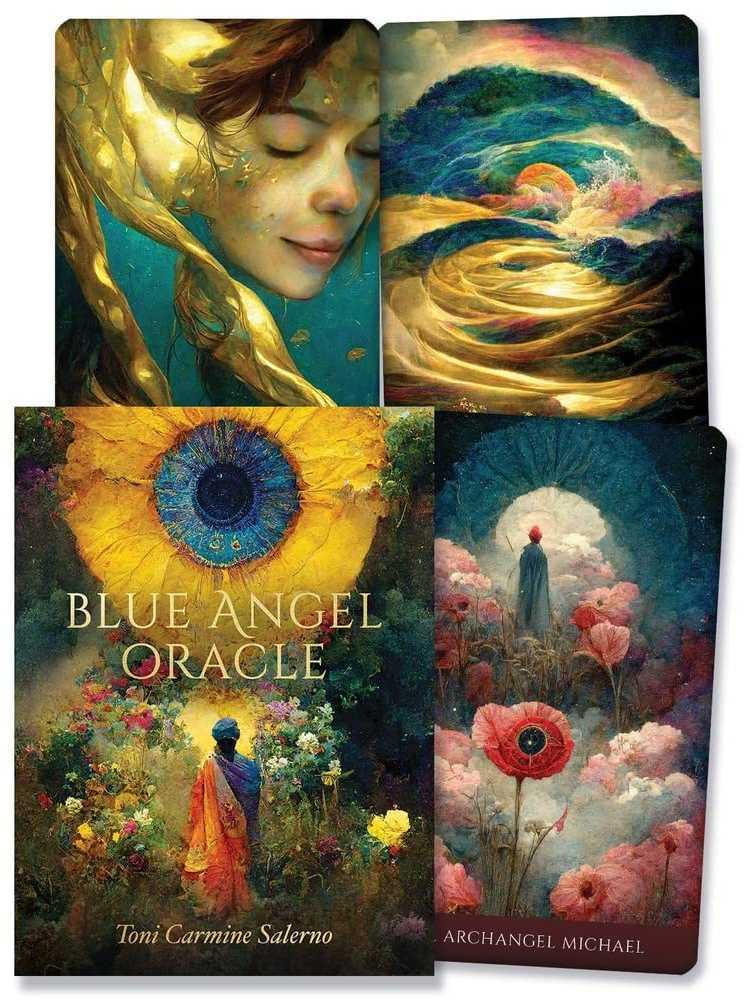 Blue Angel Mėlyna Angel Mėlyna Angel Oracle Kortos
