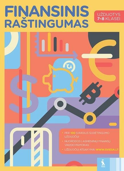 KNYGA Šviesa Finansinis raštingumas. Užduotys 7-8 kl.