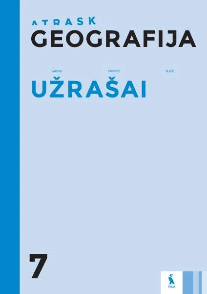 KNYGA Šviesa Geografija. Užrašai 7 klasei (ATRASK)