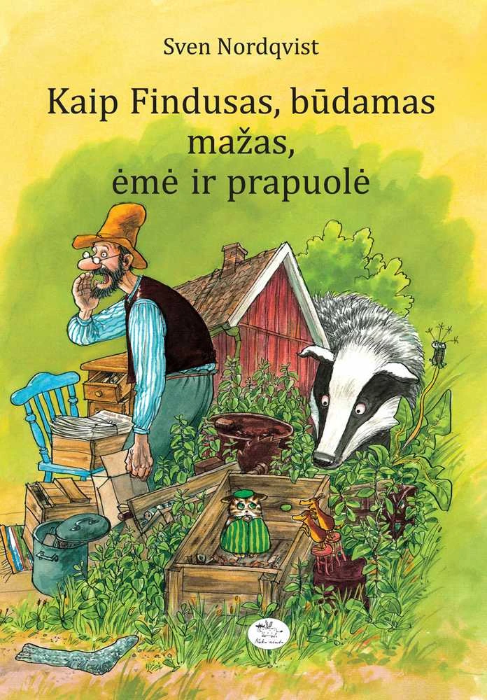 KNYGA Kaip Findusas, būdamas mažas, ėmė ir prapuolė