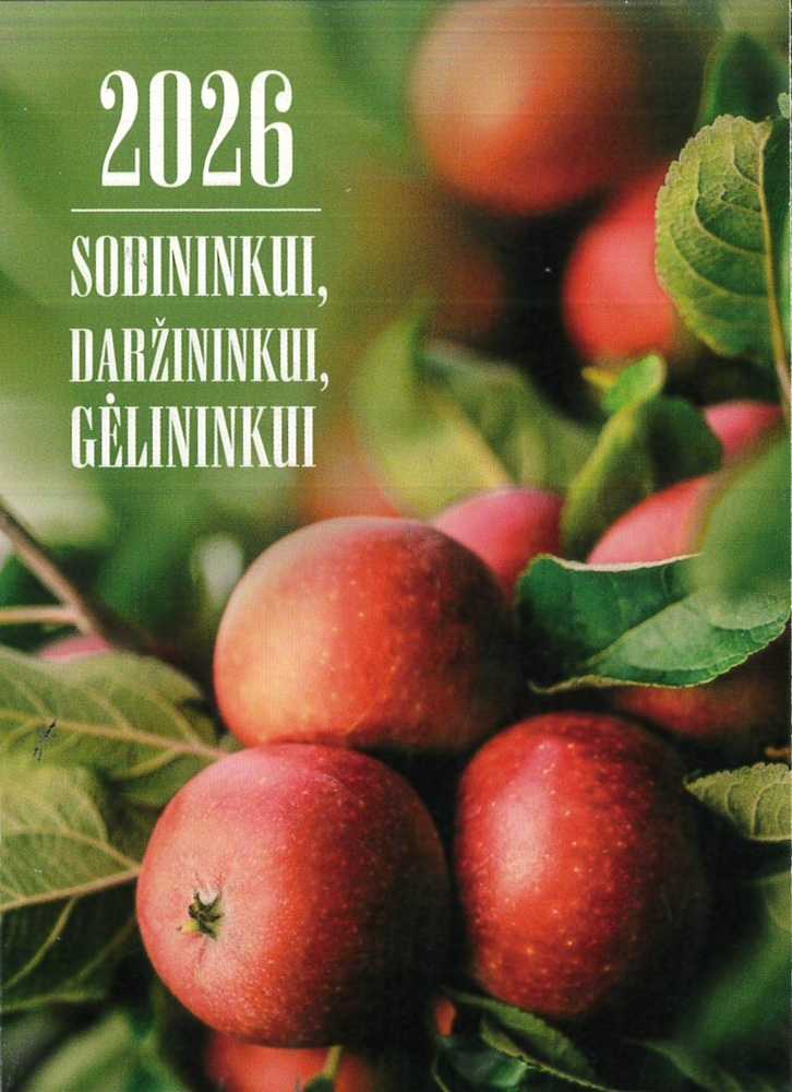 Kalendorius SODININKUI, DARŽININKUI, GĖLININKUI 2027