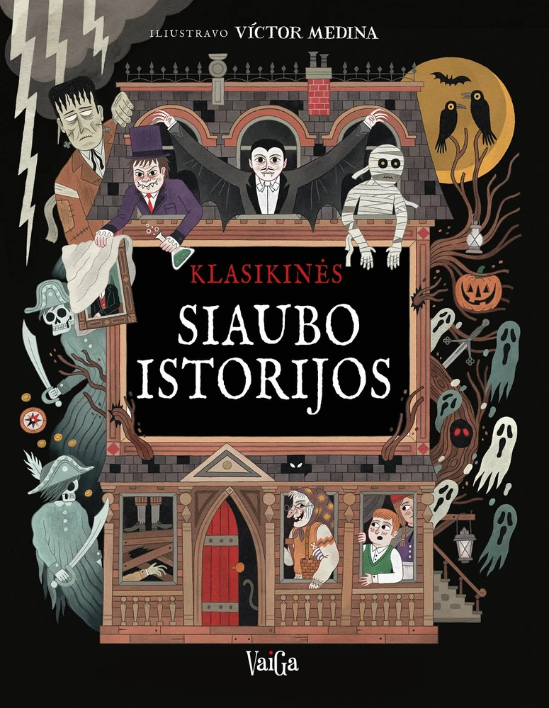 KNYGA Klasikinės siaubo istorijos