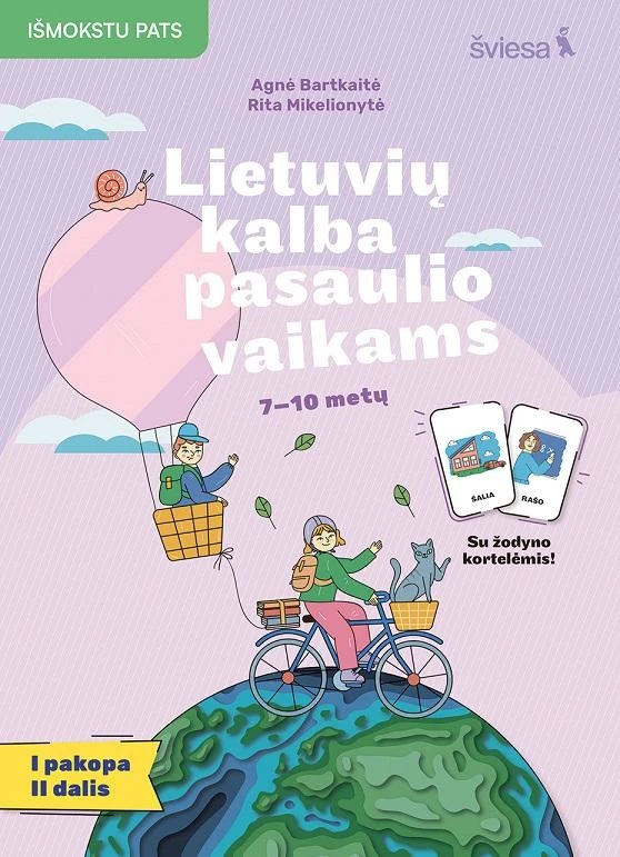 KNYGA Šviesa Lietuvių kalba pasaulio vaikams 1 pakopa 2d