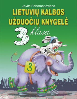 KNYGA Lietuvių kalbos užduočių knygelė 3kl.
