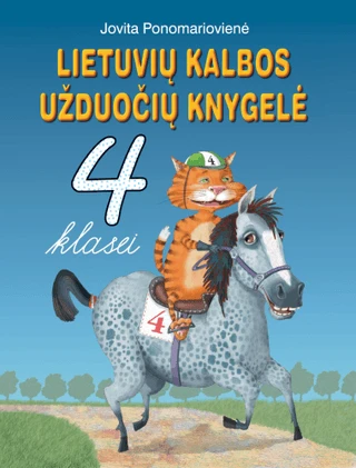 KNYGA Lietuvių kalbos užduočių knygelė 4kl.