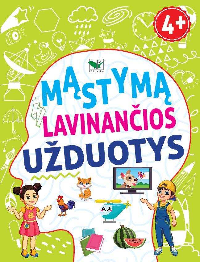 KNYGA Mąstymo lavinimo užduotys 4+
