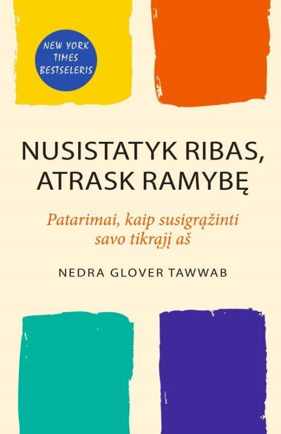 KNYGA Nusistatyk ribas, atrask ramybę (2024)