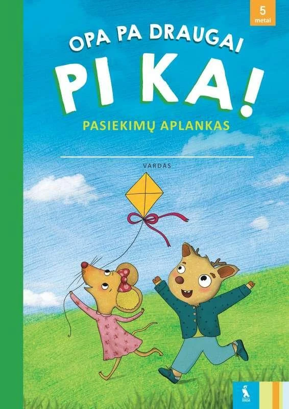 Šviesa OPA PA draugai PI KA! Pasiekimų aplankas