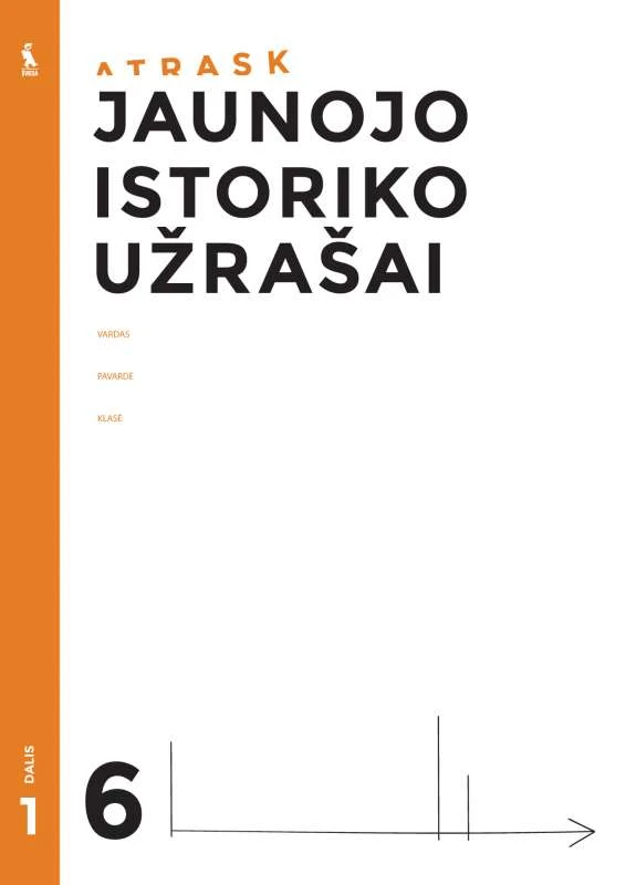 KNYGA Šviesa Jaunojo istoriko užrašai 6 klasei, 1 dalis (ATRASK)
