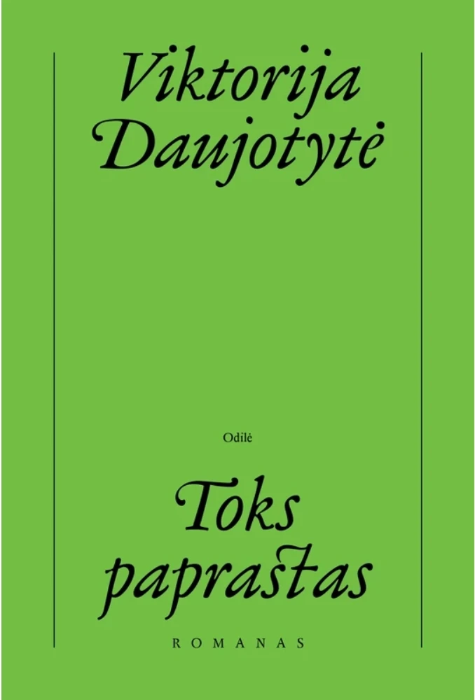 KNYGA Toks paprastas