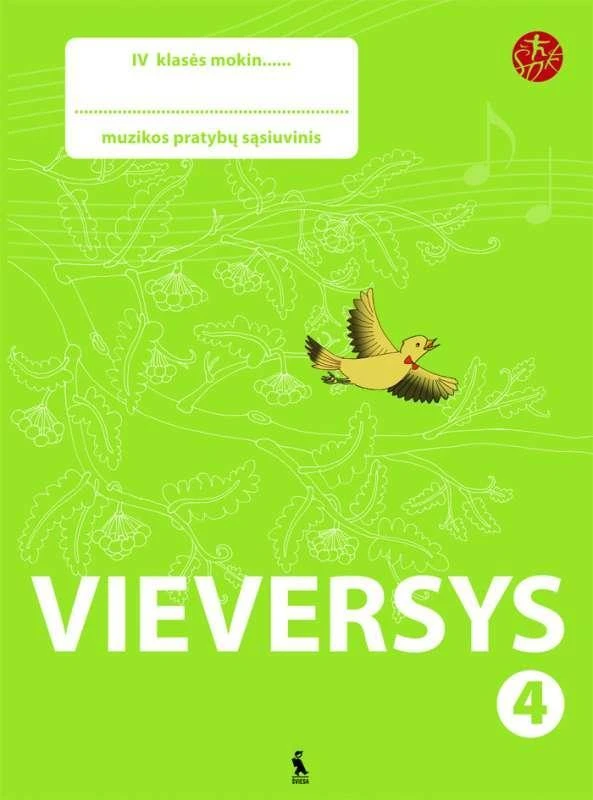 KNYGA Šviesa Vieversys. Muzikos pratybų sąsiuvinis 4 klasei (serija „ŠOK“)
