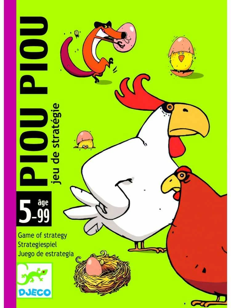 KNYGA Djeco Kortų žaidimas - Piou Piou ( DJ05119 )