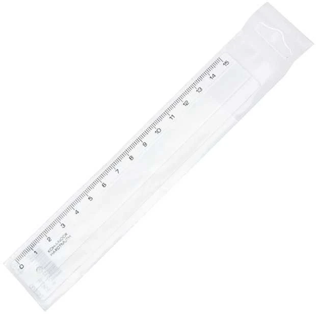 Koh I noor Liniuotė plastm. 15 cm K-I-N KN07425000