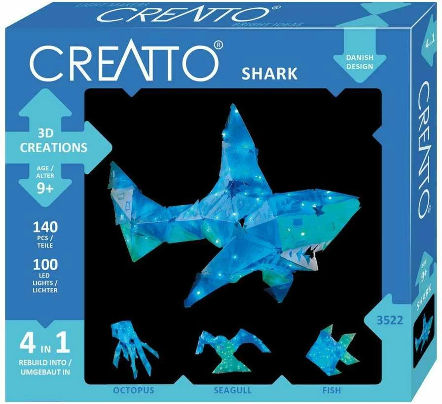 Piatnik Mokomasis rinkinys CREATTO SHARK 10+
