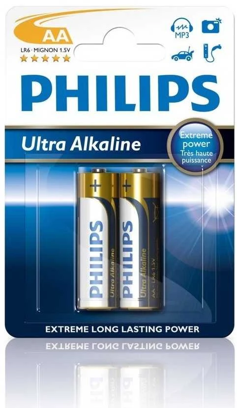 Philips Ultra Alkaline baterija LR6E2B/10