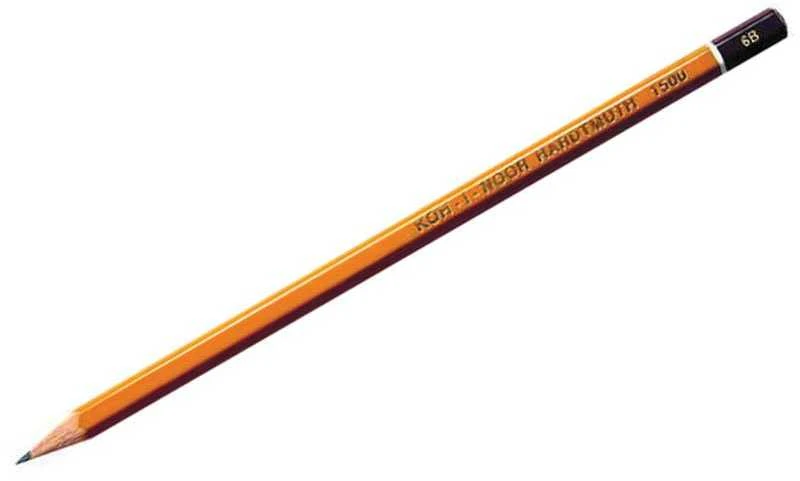 Pieštukai paprasti 1500 6B KOH-I-NOOR