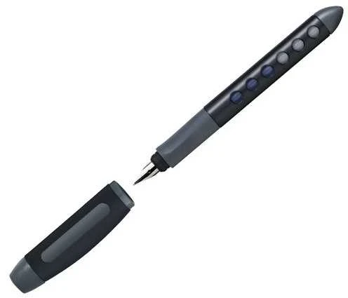 Plunksnakotis Faber-Castell Scribolino, dešiniarankiams, juodos spalvos korpusas