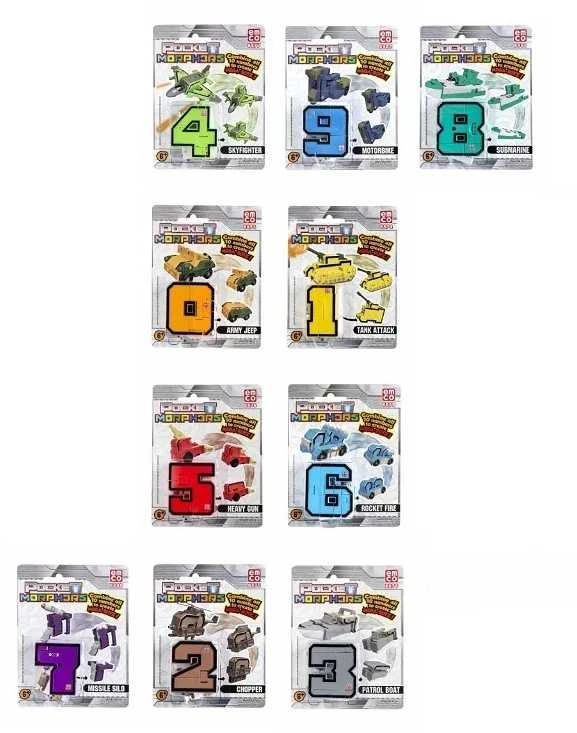 POCKET MORPHERS Kišeninis konstruktorius