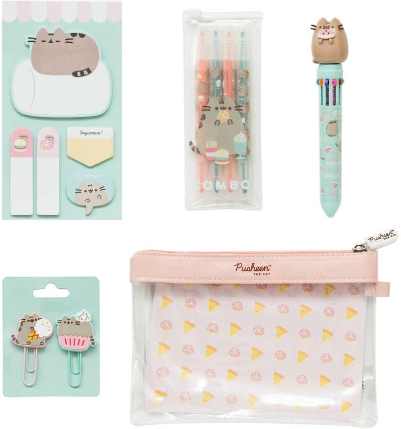 Pusheen Foodie Collection kanceliarinis rinkinys