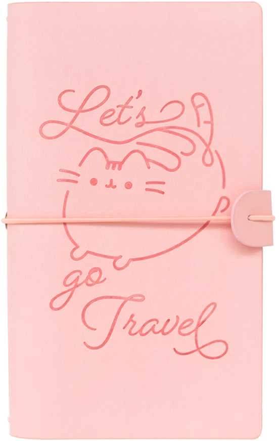 Pusheen kelionių planavimo užrašų knygutė