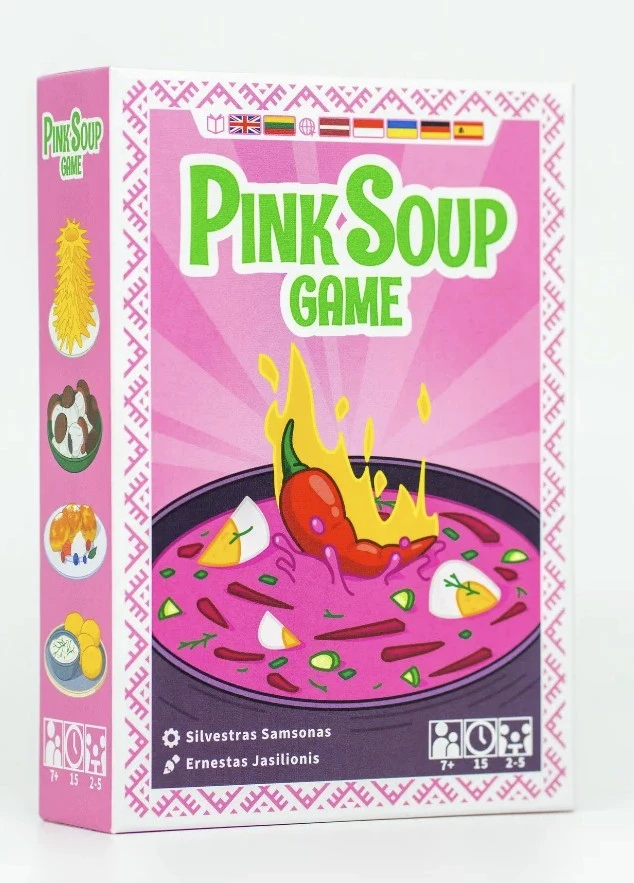 Pink Rožinė Rožinė Soup Game