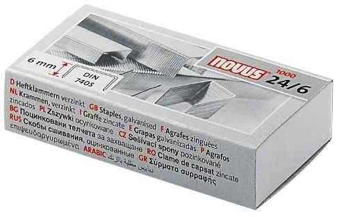 Sąsagėlės Nr.24/6 SUPER, 1000vnt. NOVUS