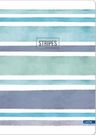Lastva Sąsiuvinis(platus) A5 48lapų 80g langeliais STRIPES