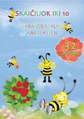 Dėlionė PIO Spalvinimo knygelė Skaičiuok iki 10