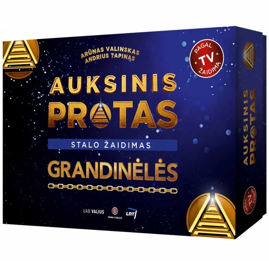 None Stalo žaidimas AUKSINIS PROTAS. GRANDINĖLĖS, LT