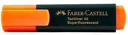 Teksto žymeklis Faber-Castell, 1-5 mm, kirsta galvutė, oranžinis 1212-303