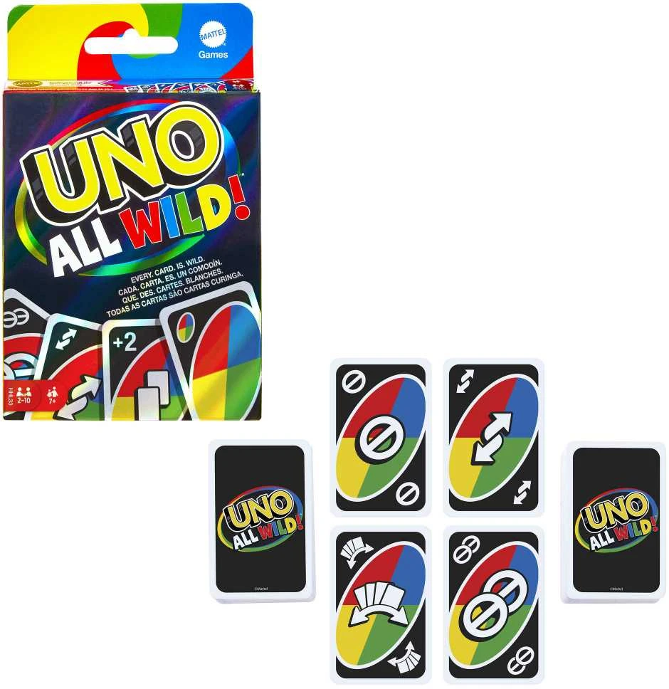 Mattel UNO tik veiksmo kortos!