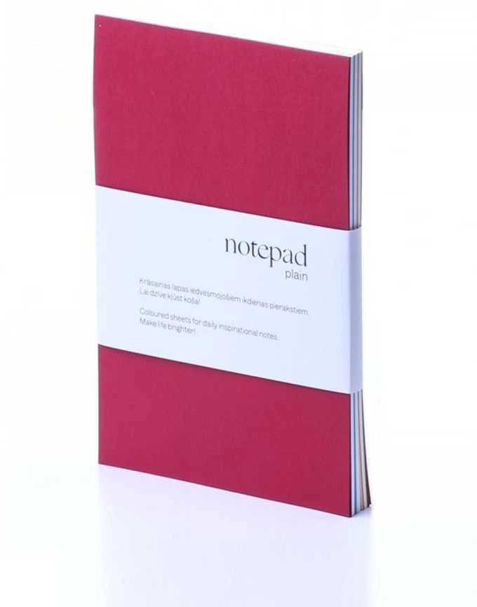 Užrašų lapeliai 5 skirtingo storio lapai. dydis: 13,1 x 19,9 cm Notepad