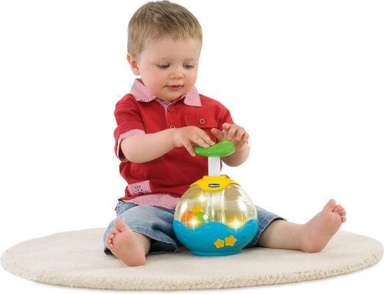 Chicco BABY SENSES vilkelis-akvariumas naudojimo metu