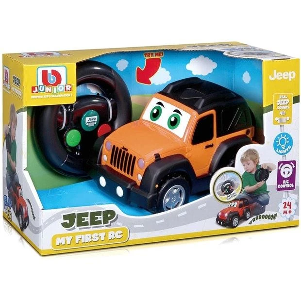 KO BB JUNIOR valdomas automobilis Jeep My First RC, 16-92002