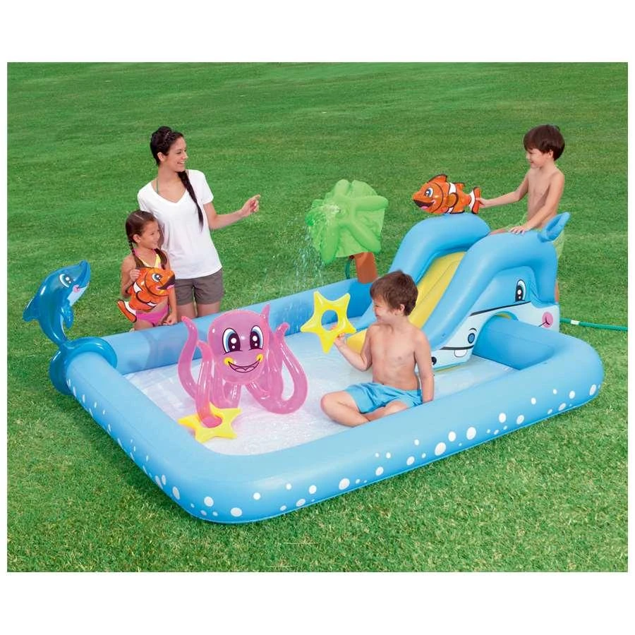 BESTWAY baseinas Fantastiškas akvariumas 239cm x 206cm x 86cm, 53052B