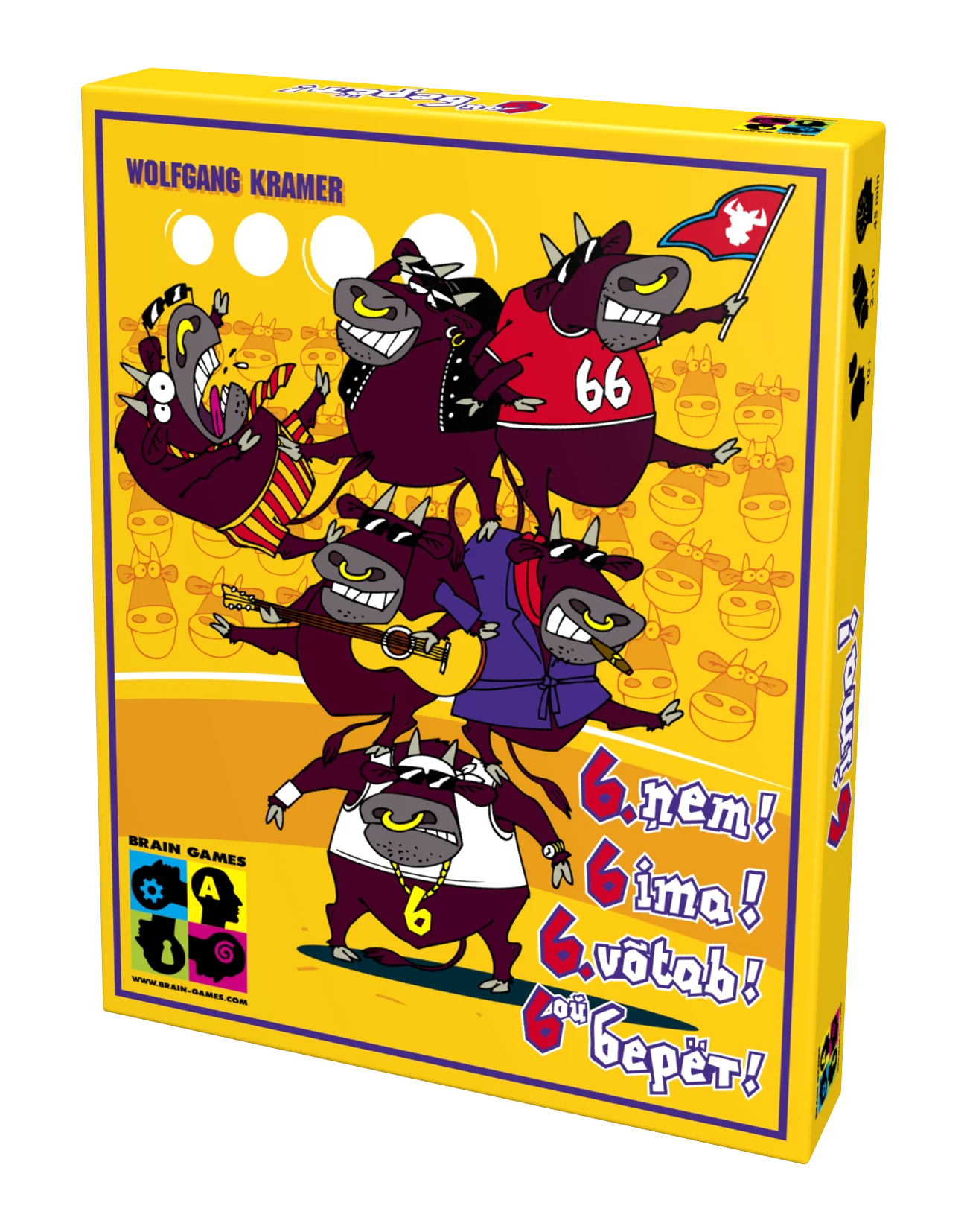 BRAIN GAMES kortų žaidimas "6 ima!"