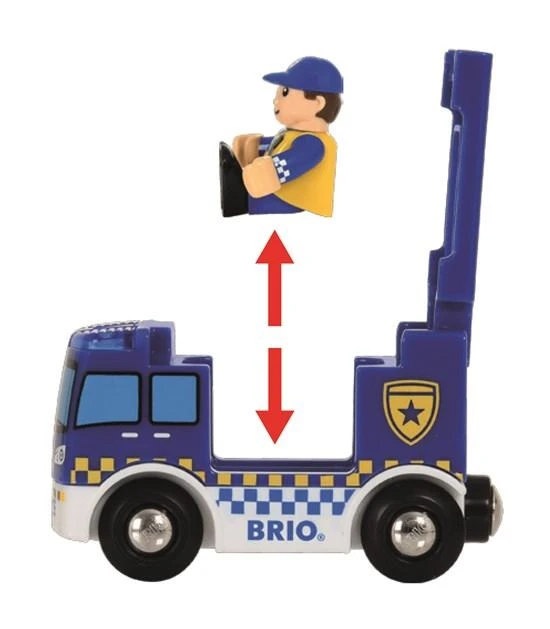 Ravensburger Brio Railway BRIO policijos autobusiukas, 33825