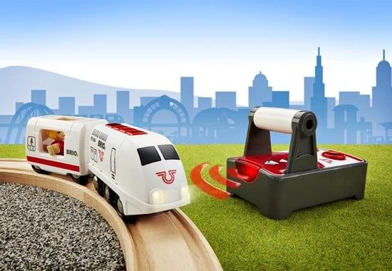 Ravensburger BRIO RAILWAY RC Valdomas kelionių traukinys, 33510