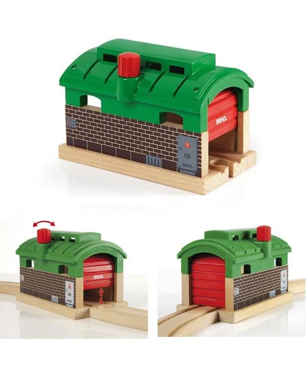 Ravensburger BRIO RAILWAY traukinio garažas, 33574000